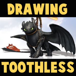 How to Draw Toothless from How to Train Your Dragon 2 in Easy Steps ...