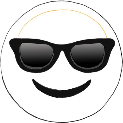Smiley Face With Sunglasses Emoji