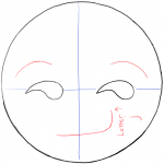 How to Draw the Smirking Emoji Face with Easy Steps - How to Draw ...